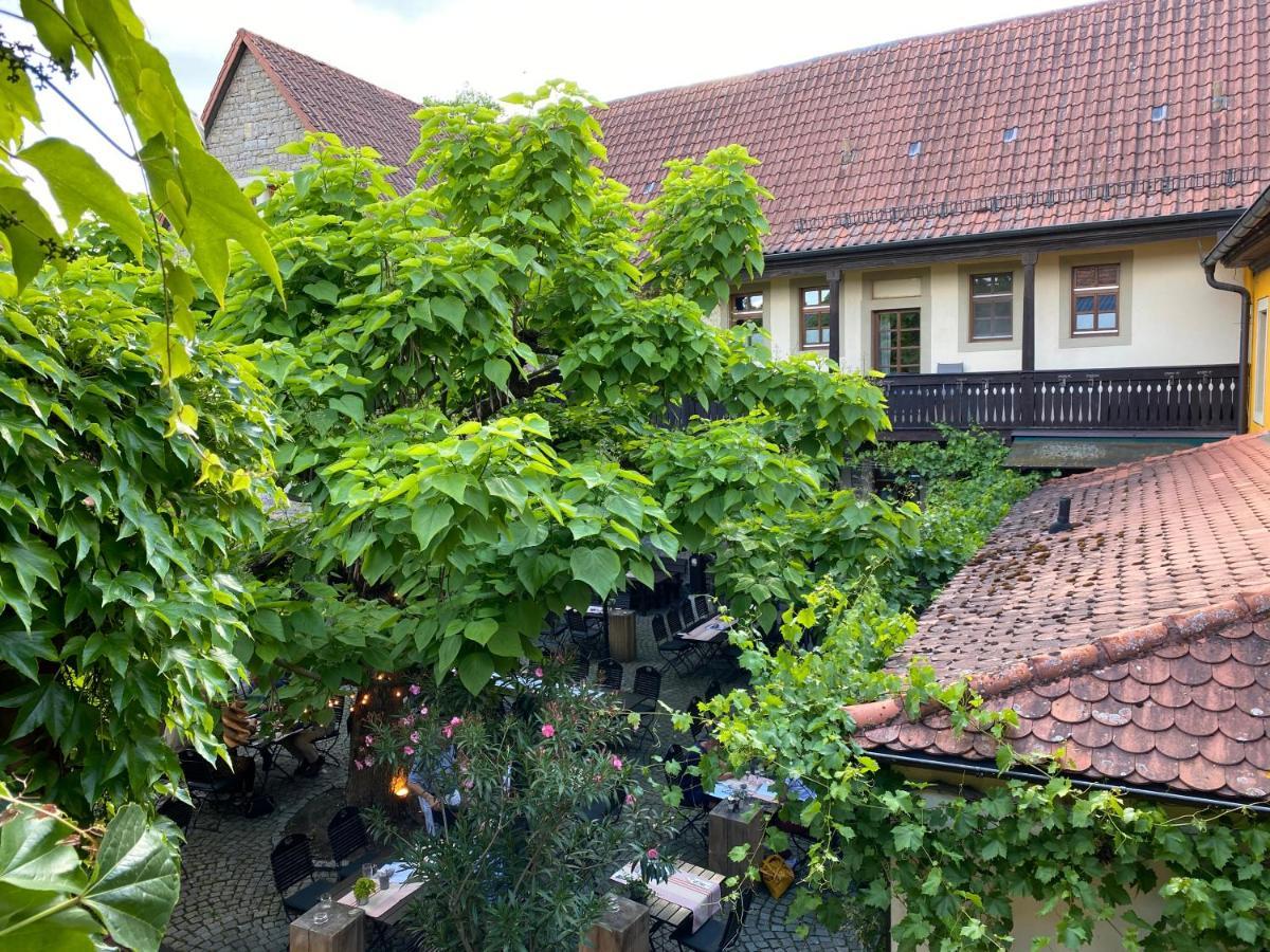 Gasthof Zum Storch Prichsenstadt Eksteriør billede