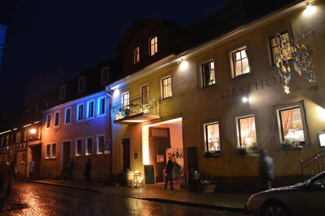 Gasthof Zum Storch Prichsenstadt Eksteriør billede