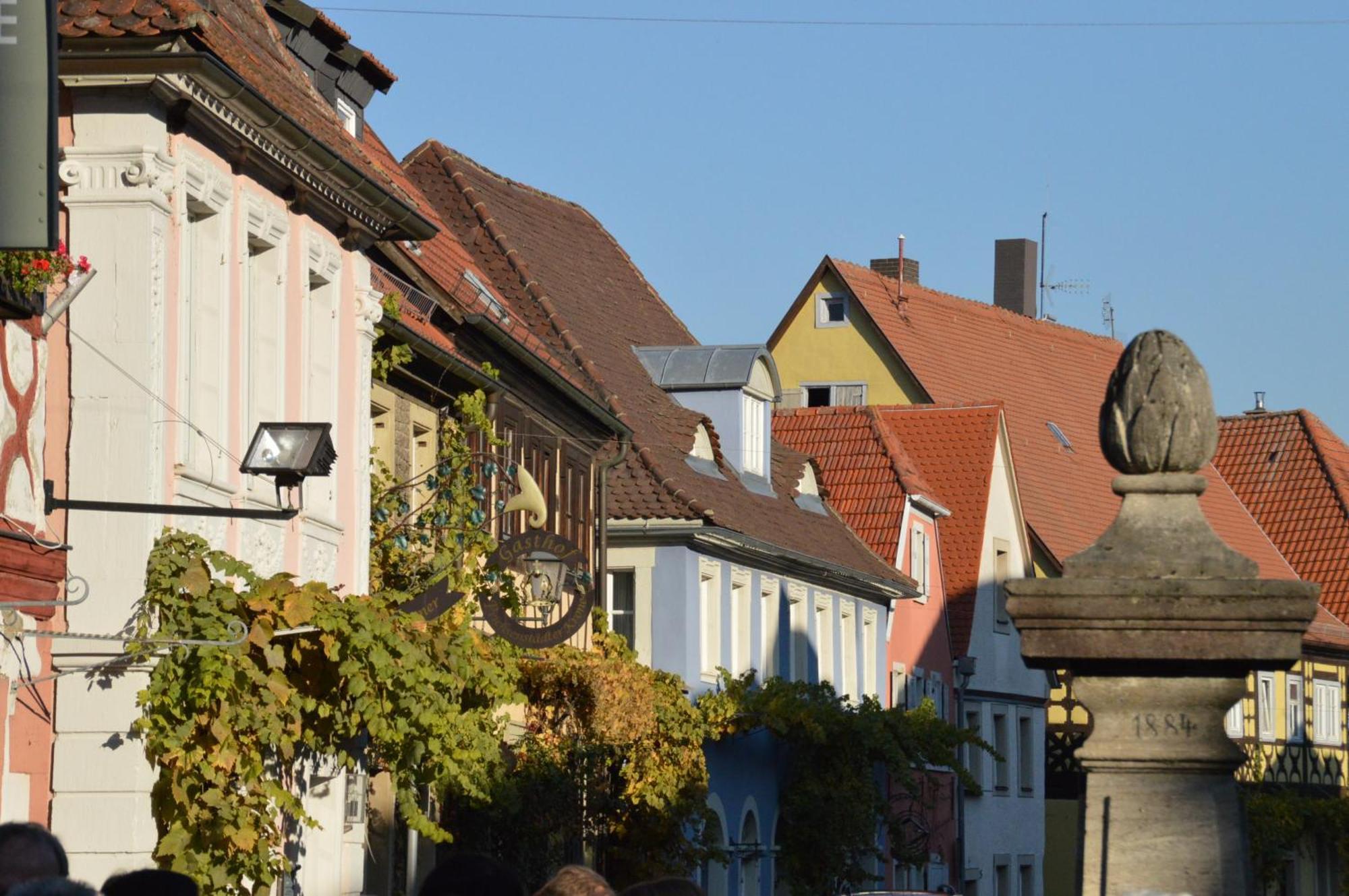 Gasthof Zum Storch Prichsenstadt Eksteriør billede